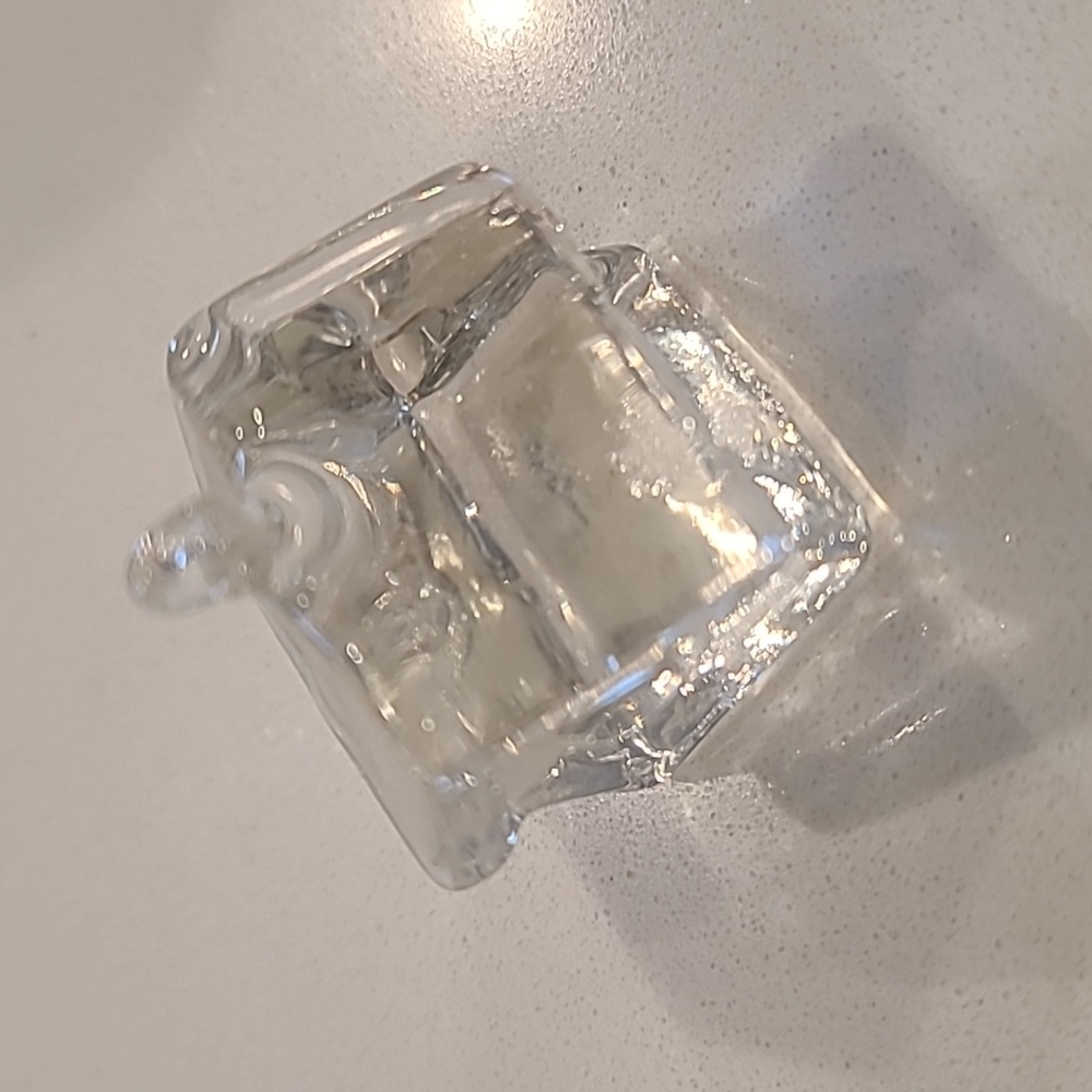 Mini Glass Birdhouse Ornament